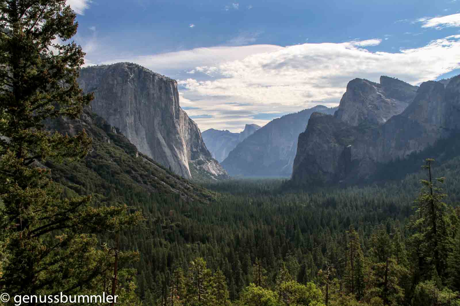 Reisetipps zum Yosemite Nationalpark Tunel View