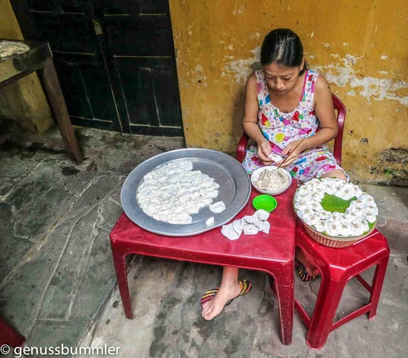 Essen Vietnam White Rose Dumplings