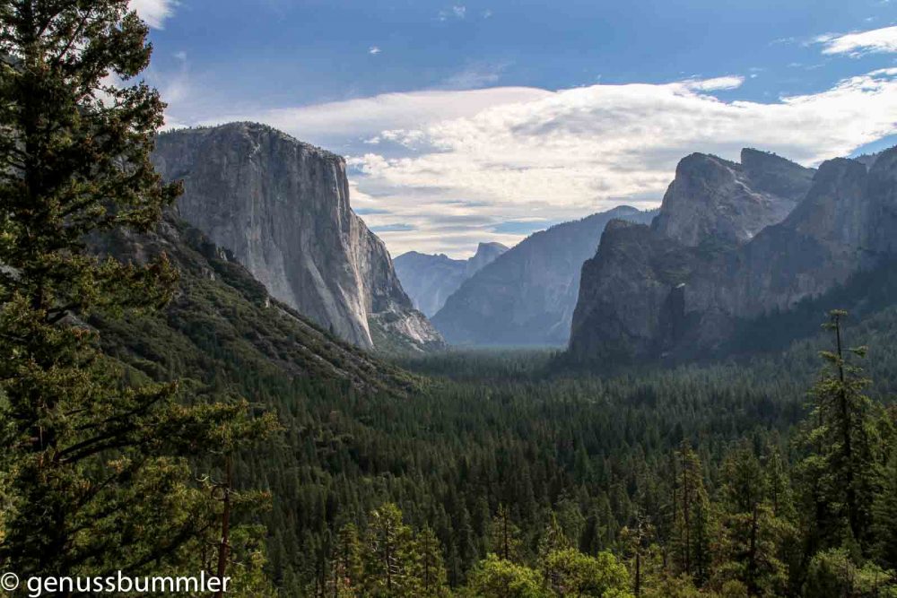 Reisetipps zum Yosemite Nationalpark Tunel View