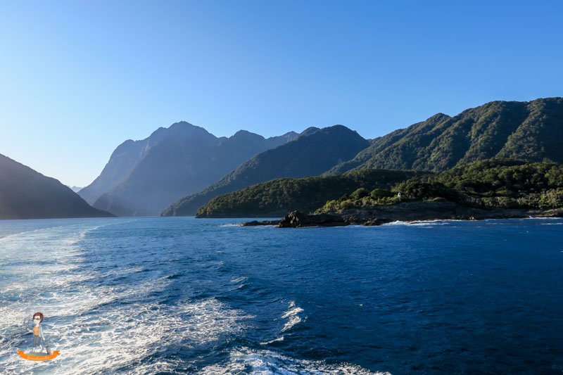 Milford Sound Schifffahrt Uebernachtung
