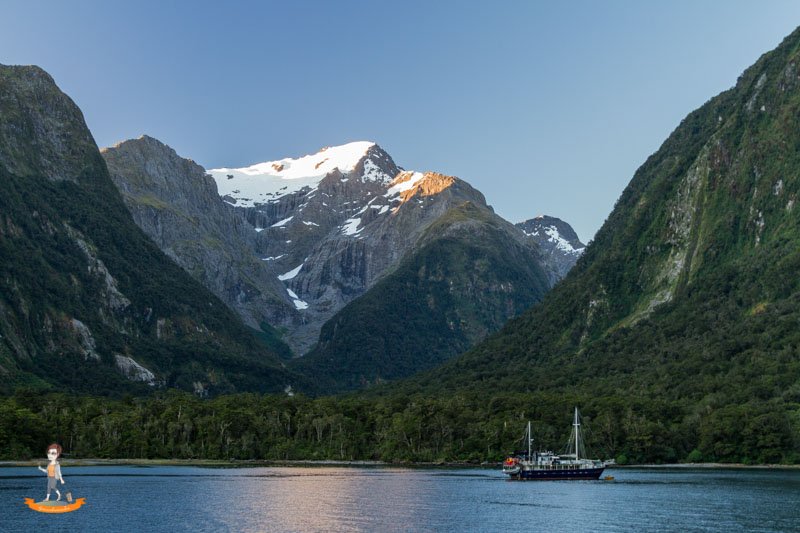 Milford Sound Schifffahrt Uebernachtung