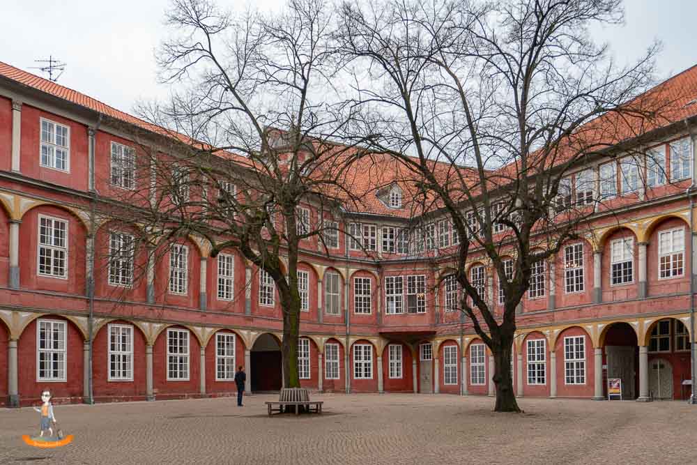 Wolfenbüttel Wochenende Schloß Innenhof