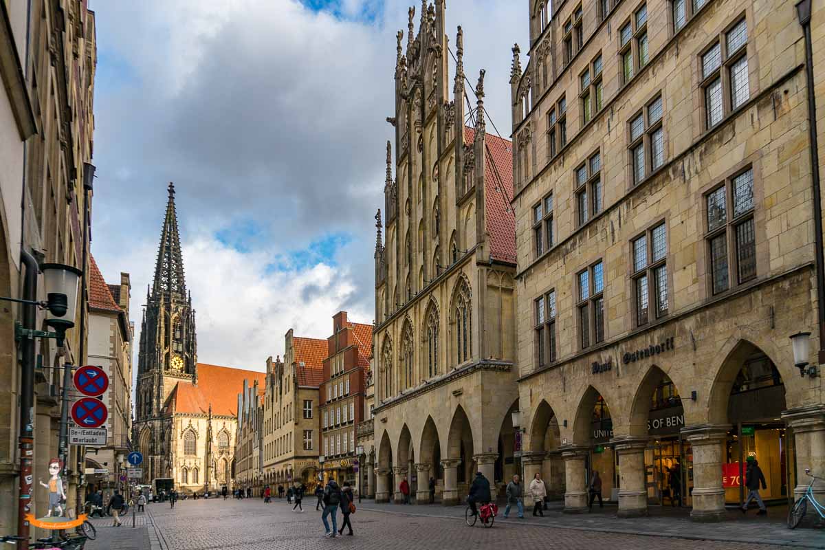 Wochenende in Münster Prinzipalmarkt