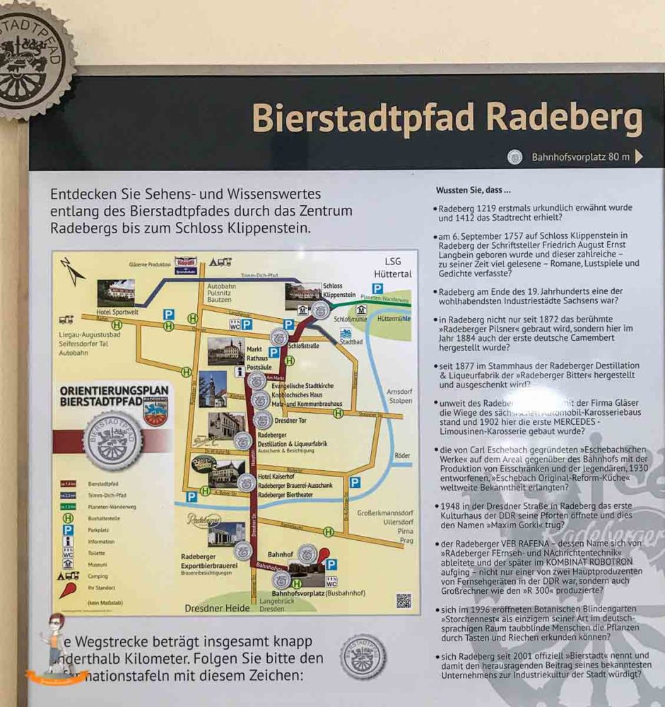 Radeberg hat mehr Sehenswürdigkeiten als Bier zu bieten