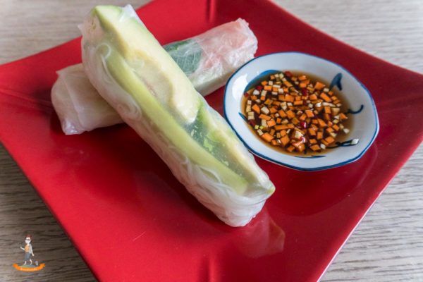 vietnamesische Sommerrollen 1 vietnamesische Sommerrollen